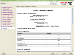 Database Configuration Assistant - Create Database - Step 13 of 14_008