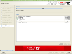 Oracle Database 12c Release 1 Installer - Installing database - Step 12 of 13_005