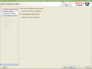 Oracle Database 12c Release 1 Installer - Installing database - Step 3 of 10_001